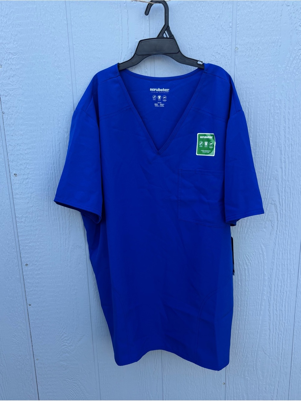 Scrubstar Unisex V-Neck Medical Scrub - Electric Blue